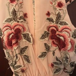 Long floral dress